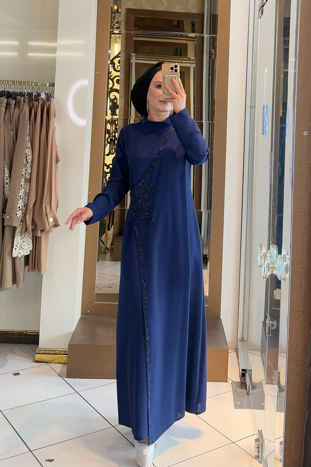 Altın Elbise 8755
